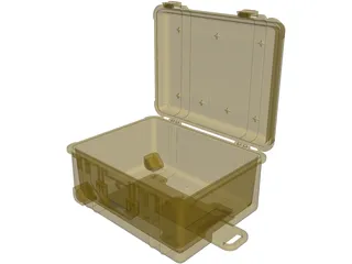 Pelican Case Model 1610 3D Model preview