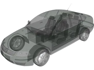 Volkswagen Passat 3D Model preview