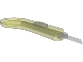 Cutting Knife 3D Model preview
