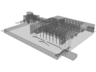 Persepolis Ancient City 3D Model preview