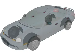 Dodge Neon (1994) 3D Model preview