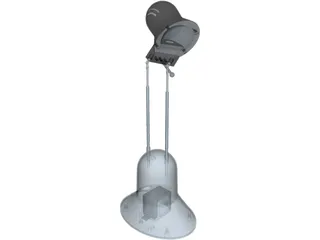 Desk Lamp 3D Model preview
