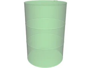 Barrel 3D Model preview