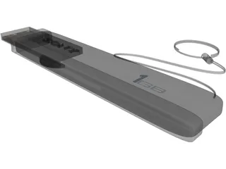 Sony Pen Drive 1Gb 3D Model preview