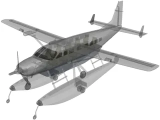 Cessna Caravan 3D Model preview