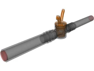 Subsoiler 3D Model preview
