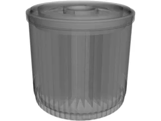 Oil Filter 3D Model preview