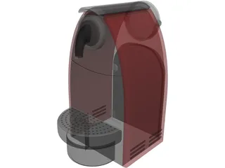 Nespresso Essenza C100 Coffee Machine 3D Model preview
