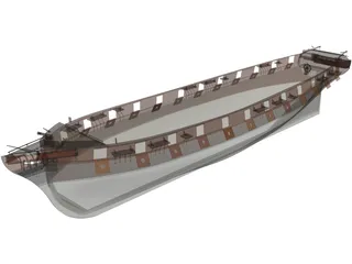 La Creole Hull 3D Model preview
