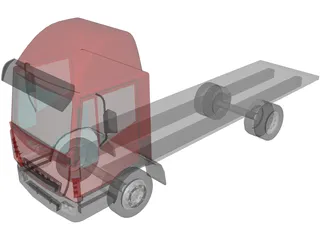 Iveco Eurocargo 3D Model preview
