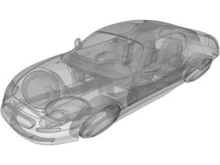 Hovercar 3200ZA 3D Model preview