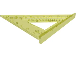 Swanson Speedlite Square 3D Model preview