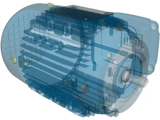 Motor Electric 3D Model preview