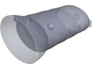 Philips HD9140 Steamer 3D Model preview
