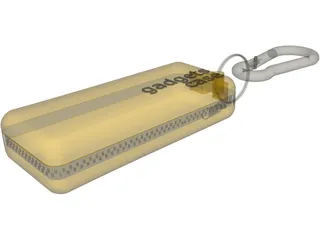 Gadgets Rubber Case 3D Model preview