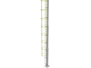 Cat Ladder 3D Model preview