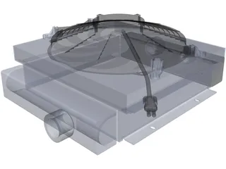 Intercooler DCS-16-12 3D Model preview