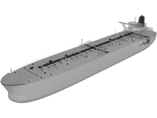 Sirius Star Tanker 3D Model preview
