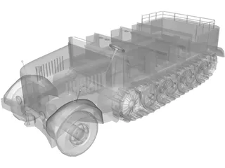 FAMO DB9 3D Model preview