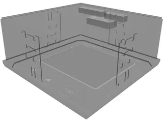 DCU METEO-LCD 3D Model preview