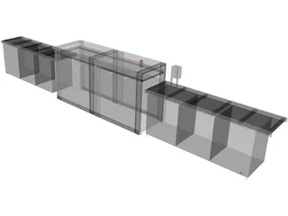 Solarpanel Laminator 3D Model preview