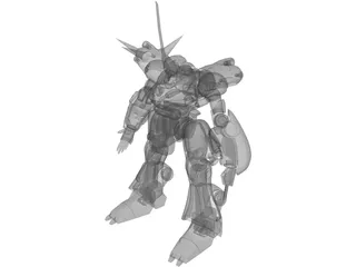 MS-18E Kampher 3D Model preview