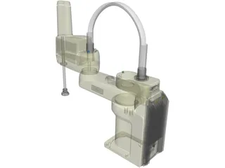 Adept Scara Robot 3D Model preview
