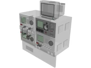 Electronics Equipment 3D Model preview