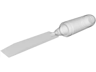 Chisel Tool 3D Model preview