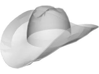 Cowboy Hat 3D Model preview