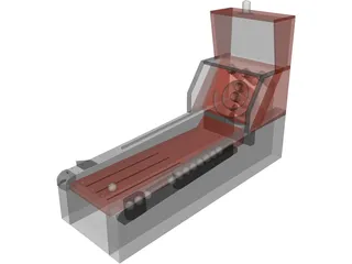 Skeeball 3D Model preview