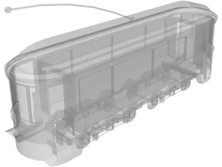 Trolley 3D Model preview