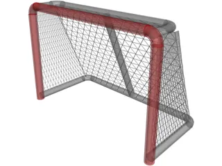 Hockey Goal 3D Model preview