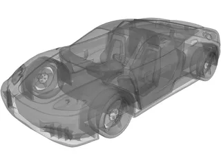 Ferrari 360 Modena (1999) 3D Model preview