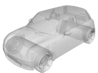 Mini Cooper (2000) 3D Model preview