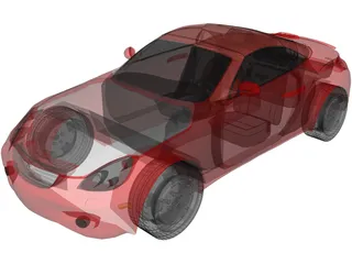 Lexus SC430 (2002) 3D Model preview