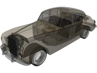 Rolls-Royce Silver Cloud 3D Model preview