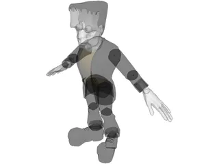 Frankenstein 3D Model preview