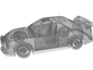 Mitsubishi Lancer/Carisma WRC (1999) 3D Model preview
