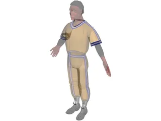 Catcher [+Outfit] 3D Model preview