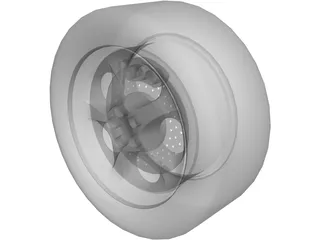 Wheel Racing [+Caliper] 3D Model preview