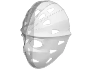 Hockey Mask 3D Model preview