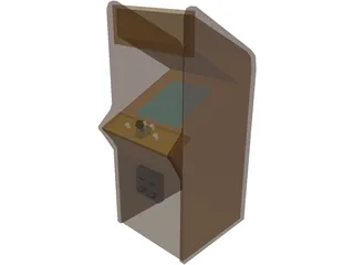 Arcade Game 3D Model preview