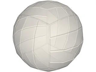 Volleyball 3D Model preview