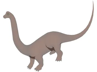 Brachiosaurus 3D Model preview