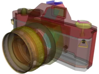 Camera (35mm) 3D Model preview