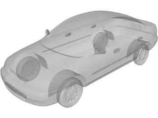 Mazda Protege (1995) 3D Model preview