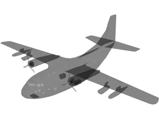 C-123 Provider 3D Model preview