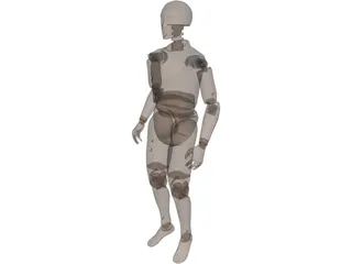 Crash Dummy 3D Model preview