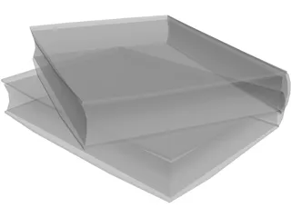 Books 3D Model preview